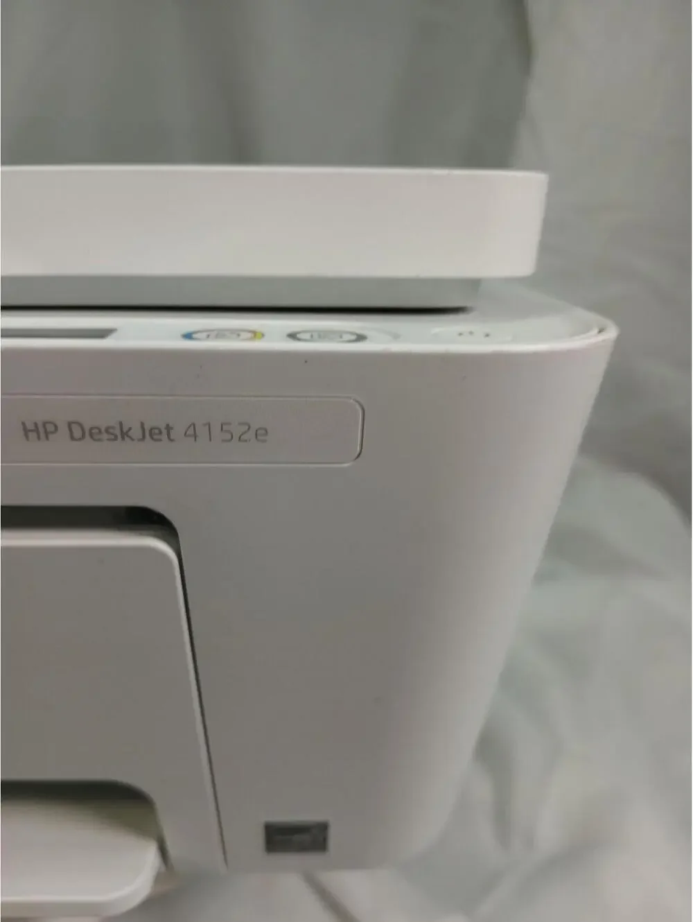 HP DeskJet 4152e Wireless All-in-One Color Inkjet Printer Scan Copy Tested